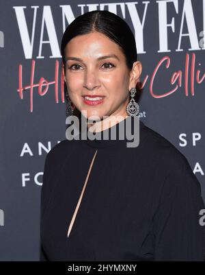 Radhika Jones all'Annenberg Space for Photography's Vanity Fair: Hollywood Calling Exhibit apertura tenutasi all'Annenberg Space for Photography Foto Stock