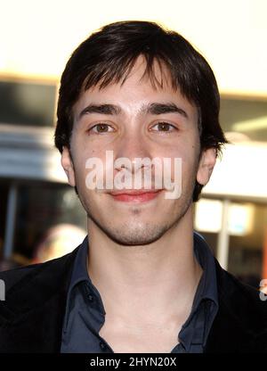 Justin Long partecipa alla prima mondiale 'The Break Up' di Westwood. Foto: UK Stampa Foto Stock