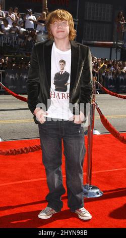 Rupert Grint partecipa alla "Harry Potter e l'Ordine della Phoenix", la Premiere degli Stati Uniti a Hollywood. Foto: UK Stampa Foto Stock
