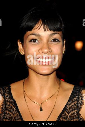 Rosario Dawson frequenta la '300' US Premiere a Los Angeles. Foto: UK Stampa Foto Stock