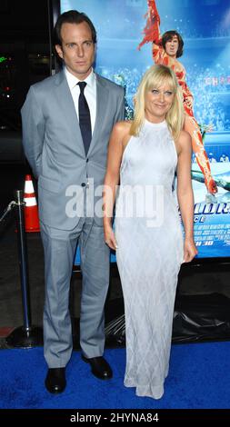 Will Arnet Amy Poehler partecipa al "Blades of Glory" LA Premiere tenuto al Mann Chinese Theatre. Foto: UK Stampa Foto Stock