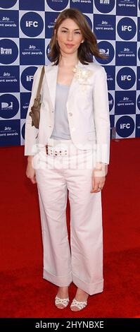 Sofia Coppola partecipa agli IFP Independent Spirit Awards 2004 a Santa Monica. Foto: UK Stampa Foto Stock