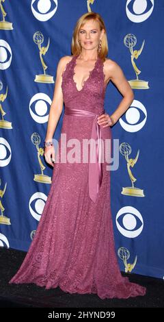 Il marg Helgenberger partecipa ai premi annuali PRIMETIME EMMY Awards 57th presso il Shrine Auditorium di Los Angeles. Foto: UK Stampa Foto Stock