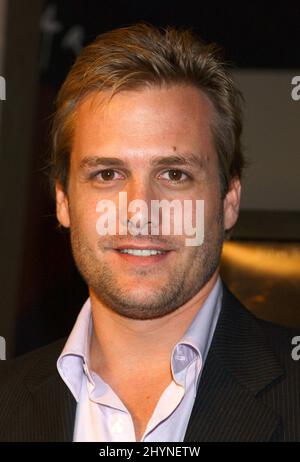 Gabriel Macht partecipa alla Premiere "A Love Song for Bobby Long" di Hollywood. Foto: UK Stampa Foto Stock