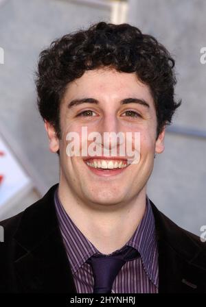 Jason Biggs partecipa alla prima mondiale "otto sotto" al Teatro El Capitan di Hollywood. Foto: UK Stampa Foto Stock