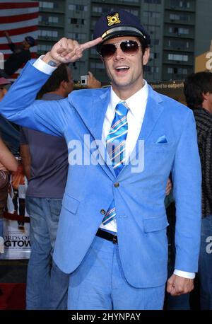 Johnny Knoxville assiste alla prima mondiale "Lords of Doggown" di Hollywood. Foto: UK Stampa Foto Stock