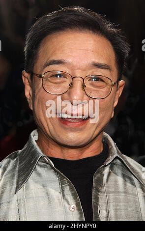 RANDALL DUK KIM PARTECIPA AL PARTY MONDIALE DI LANCIO DVD 'THE MATRIX RELOADED' IN CALIFORNIA. IMMAGINE: STAMPA UK Foto Stock