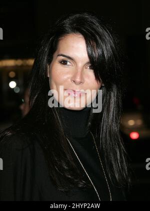 Angie Harmon partecipa al 'The Nativity Story' Los Angeles Premiere. Foto: UK Stampa Foto Stock