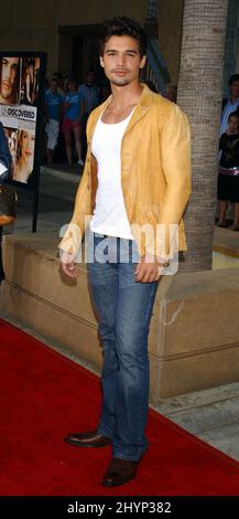 Steven Strait partecipa al 'Undiscovered' Los Angeles Premiere al Teatro Egizio di Hollywood. Foto: UK Stampa Foto Stock