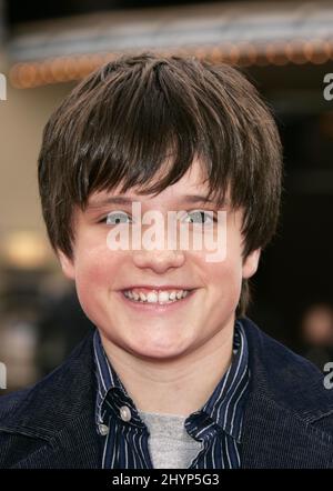 Josh Hutcherson partecipa alla Zathura: A Space Adventure Los Angeles Premiere. Foto: UK Stampa Foto Stock