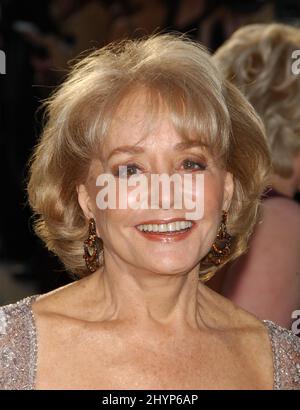 Barbara Walters partecipa alla Vanity Fair Oscar Party a Mortons, Beverly Hills. Foto: UK Stampa Foto Stock