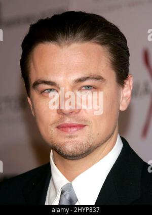 Leonardo DiCaprio partecipa alla Premiere 'The Aviator' di Los Angeles. Foto: UK Stampa Foto Stock