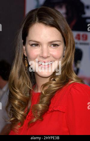 Jacinda Barrett partecipa alla 'Ladder 49 World Premiere a Hollywood. Foto: UK Stampa Foto Stock