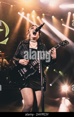 Halestorm (Lzzy Hale) O2 Shepherd's Bush Empire Londra 13 marzo 2022 Foto Stock