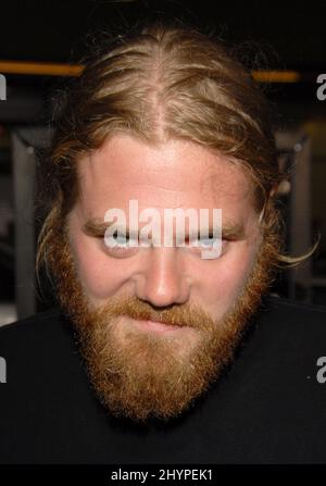 Ryan Dunn partecipa al 'Jackass numero due' World Premiere al Grauman's Chinese Theatre. Foto: UK Stampa Foto Stock