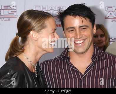 MATT LEBLANC E LA MOGLIE MELISSA PARTECIPANO ALLA PREMIERE 'CHARLIES ANGELS: FULL THROTTLE' DI HOLLYWOOD. IMMAGINE: STAMPA UK Foto Stock