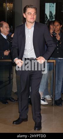 Leonardo DiCaprio partecipa al pranzo annuale 77th dei Nominees Oscar a Beverly Hills. Foto: UK Stampa Foto Stock