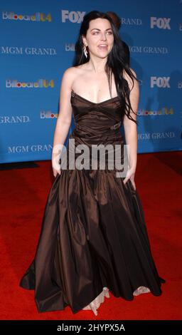 Amy Lee of Evanescence partecipa ai "Billboard Music Awards 2004" al MGM Grand Hotel & Casino di Las Vegas. Foto: UK Stampa Foto Stock