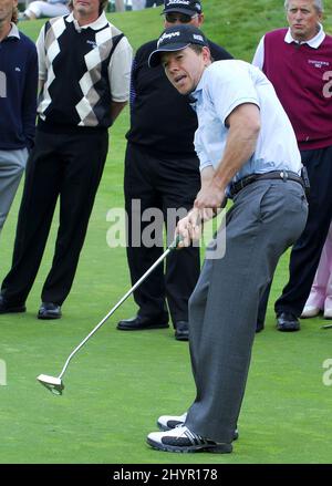 Mark Wahlberg partecipa all'annuale 9th Michael Douglas & Friends Celebrity Golf Event che si tiene presso il Trump National Golf Club di Rancho Palos Verdes. Foto: UK Stampa Foto Stock