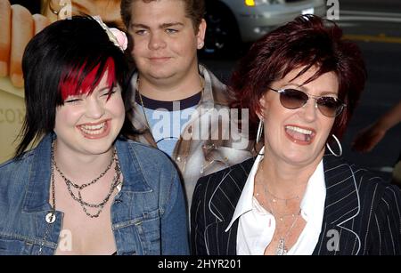 Sharon & Kelly Osbourne partecipano allo 'Fahrenheit 9/11' Screening a Beverly Hills. Foto: UK Stampa Foto Stock