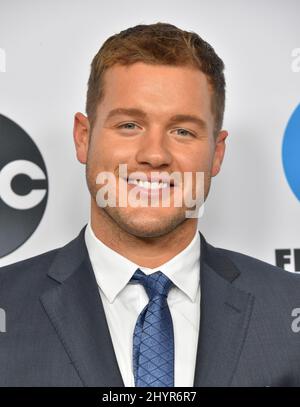 FOTO DELL'ARCHIVIO: Colton Underwood positivo per il coronavirus COVID-19. Colton Underwood arriva al Disney ABC TCA Winter Press Tour 2019 al Langham Huntington Hotel il 5 febbraio 2019 a Pasadena, California. Foto Stock