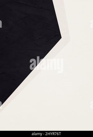 Arte astratta di forme geometriche con texture colorata Foto Stock
