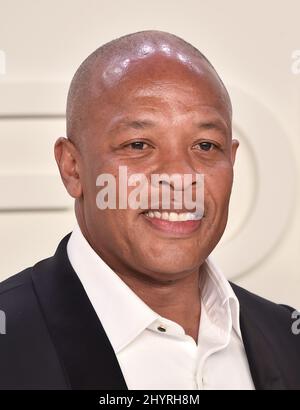 Dr Dre è in terapia intensiva dopo aver sofferto un aneurisma cerebrale il Lunedi a Los Angeles, CA. Dr. Dre al Tom Ford AW20 show tenuto presso Milk Studios il 7 febbraio 2020 a Hollywood, CA. Foto Stock