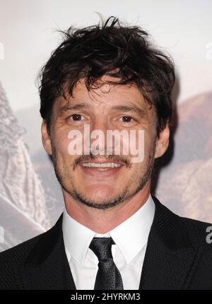 15 febbraio 2017 Hollywood, CA Pedro Pascal la Grande Muraglia - Los Angeles Premiere tenuto al TCL Chinese Theatre Foto Stock