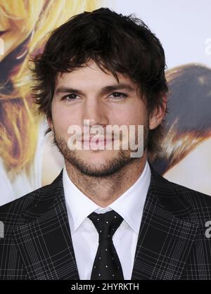 Ashton Kutcher arriva alla prima mondiale di "What happes in Vegas", Los Angeles. Foto Stock