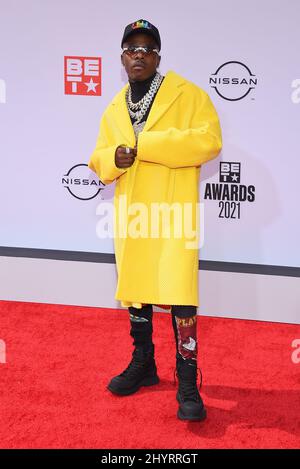 DaBaby al BET Awards 2021 tenuto al Microsoft Theatre L.A. Dal vivo il 27 giugno 2021 a Los Angeles, California. Foto Stock