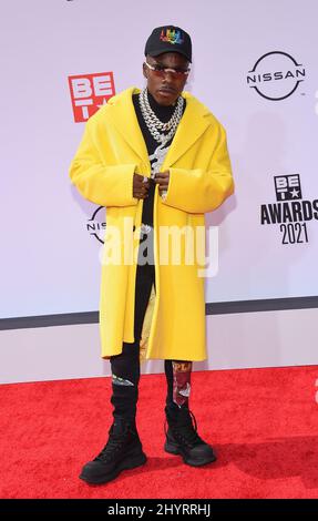 DaBaby al BET Awards 2021 tenuto al Microsoft Theatre L.A. Dal vivo il 27 giugno 2021 a Los Angeles, California. Foto Stock