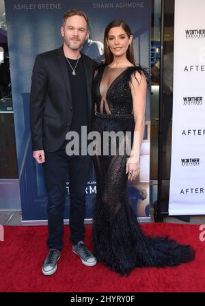 Shawn Ashmore e Ashley Greene arrivano al €˜Aftermath' Los Angeles Premiere al Landmark Theatre il 03 agosto 2021 a Westwood, CA. Foto Stock