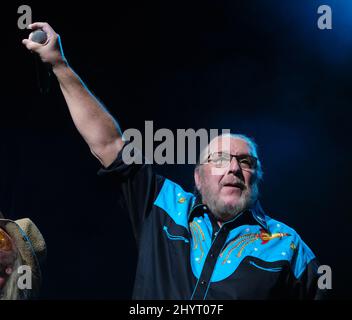 Doug Gray, la Marshall Tucker Band che si esibisce durante il Volunteer Jam: Un saluto musicale a Charlie Daniels tenuto alla Bridgestone Arena il 18 agosto 2021 a Nashville, TN. Foto Stock