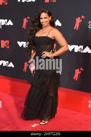 Nessa ai 2021 MTV Video Music Awards tenutisi al Barclays Center il 12 settembre 2021 a Brooklyn, NY Foto Stock