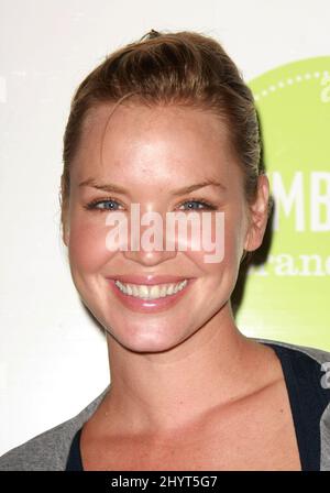 Ashley Scott partecipa a un Fundraiser for Boys & Girls Club organizzato da 'Visual Impact' tenuto a Les Deux a Hollywood, California. Foto Stock