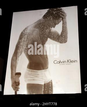 Il Calvin Klein 40th Anniversary Party si è tenuto alla High Line di New York. Foto Stock