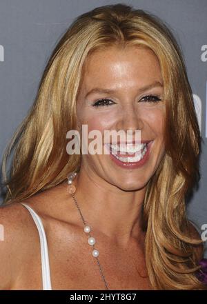 Poppy Montgomery arriva al 4th Annual Pink Party, tenuto a Hanger 8 presso l'aeroporto di Santa Monica, Los Angeles. *** Didascalia locale *** Foto Stock