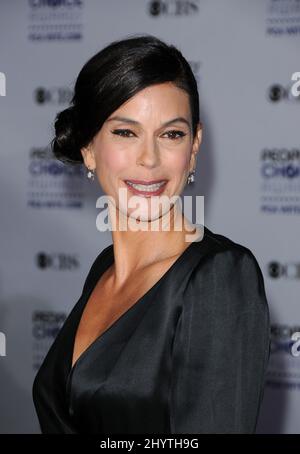 Teri Hatcher che partecipa ai premi annuali People's Choice 35th, che si tengono presso il Shrine Auditorium di Los Angeles. Foto Stock