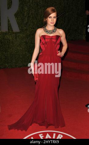 Amy Adams al Vanity Fair Oscar Party 2009 tenuto presso il Sunset Tower Hotel a West Hollywood. Foto Stock