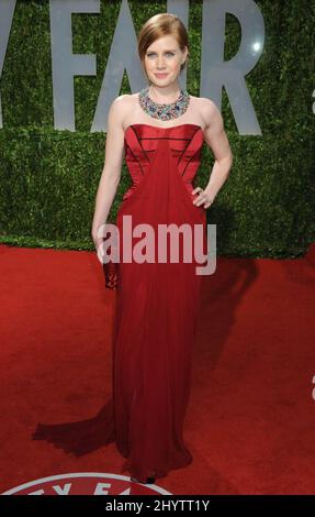 Amy Adams partecipa al Vanity Fair Oscar Party 2009 che si tiene presso il Sunset Tower Hotel a West Hollywood, California. Foto Stock