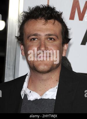 Jason Segel partecipa alla prima di "i Love You, Man" che si tiene al Mann's Village Theatre di Westwood, Los Angeles. Foto Stock