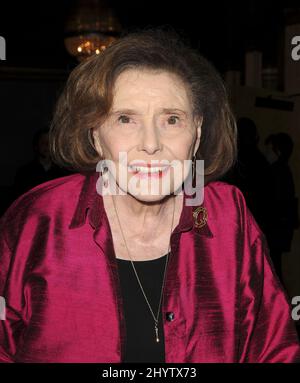 Patricia Neal all'apertura della "TV Tunez Tonight" di Gloria Loring! Al Music Box @ fonda, Los Angeles Foto Stock