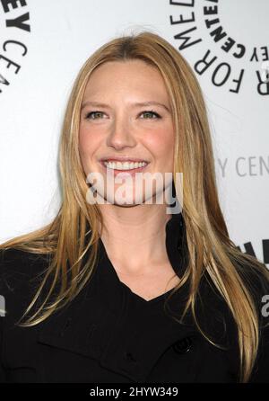 Anna Torv alla proiezione di 'Fringe' al festival annuale della televisione di William S. Paley 26th tenuto ai cinema ARCLIGHT di Hollywood Foto Stock