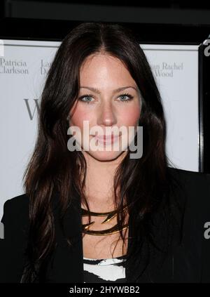 Lynn Collins alla prima 'Whatever Works' tenutasi al Pacific Design Center, West Hollywood, CA, USA Foto Stock