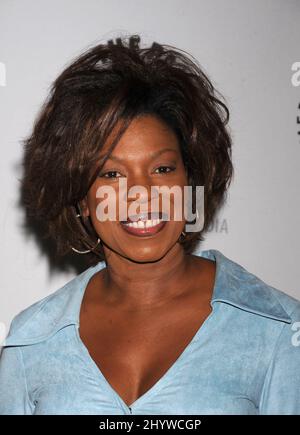 Lorraine Toussaint alla prima stagione 'Saving Grace' 3, che si tiene al Museo della Televisione e della radio, Beverly Hills. Foto Stock