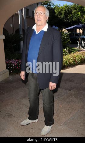 Chevy Chase al tour della stampa estiva NBC 2009, che si tiene presso il Langham Huntington Hotel & Spa di Pasadena. Foto Stock