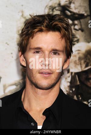 Ryan Kwanten durante la prima HBO di 'The Pacific' a Los Angeles Foto Stock