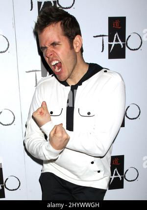 Perez Hilton festeggia il suo compleanno al nightclub TAO nell'Hotel and Casino Venetian, Las Vagas Foto Stock