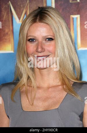 Gwyneth Paltrow al 'Iron Man 2' Photocall tenuto al Four Seasons Hotel a Los Angeles, USA Foto Stock