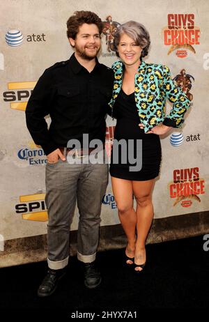 Jack Osbourne e Kelly Osbourne durante i premi "Guys Choice" di Spike TV, tenutisi presso Sony Pictures Studios, California Foto Stock